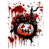 Citrouille sanglante d’Halloween 2023