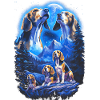 Blue Mountain Beagle Moon