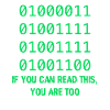Geschenk für Computer-Binärcode-Entwickler