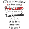 Princesse Et Taekwondo