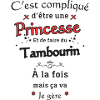 Princesse Et Tambourin