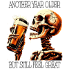 Birthday Beer Drinking Skeleton