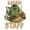 Safari Staff Zoo Keeper Themed