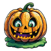Malevolent Jack o' Lantern Pumpkin