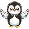 Penguin Angel Wings