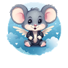 Mouse Angel Wings