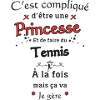 Princesse Et Tennis