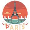 Paris Sunset Circle