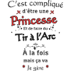 Princesse Et Tir à l'Arc