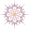 Mandala in pink