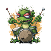 Frösche Rhythmen