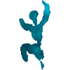 Springende Figur