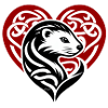 Malignant ermine heart from Brittany