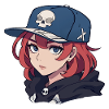 Skater-Mädchen