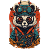 Cool Panda Illustration