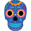 Blue Skull
