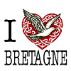 I Love Brittany Celtic Gull