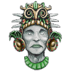 Aztec-Inspired God 2