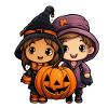 Halloweenkinder