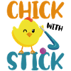 Field Hockey Chicken Chick With