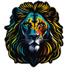 Painted Lion