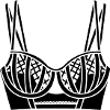 BH-Dessous-Logo für Geschäft oder Verkäufer