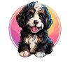 Dog Bernedoodle