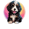 Dog Bernedoodle