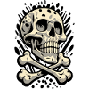 Totenkopf Skull And Bones Totenschädel