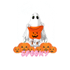 Illustrated Spooky Ghost Halloween