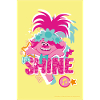 Trolls Poppy Shine Yellow Background