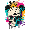 Skull with Mouse Ears Skull
