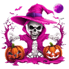 Magenta Skeleton