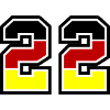 22 Number symbol Germany