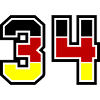 34 Symbole numérique Allemagne
