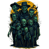 Famille Zombie