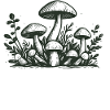 Schwammerl Pilze Spruch