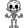 Skeletal Elegance: Pure Bone Beauty!
