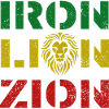 iron lion zion, rasta colours