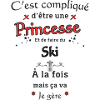 Princesse Et Ski