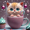 cat in a cup