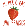 Je peux pas j'ai fraises