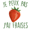 Je peux pas j'ai fraises