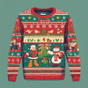 pull de Noël moche