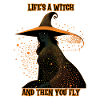 Witch silhouette, Life's a Witch