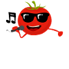 Tomate chantant des tomates