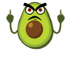 Avocado Angry Avocados