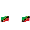Drapeau de Saint-Kitts-et-Nevis