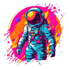 Cosmic Explorer Astronaut