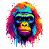Radiant Spectrum Gorilla